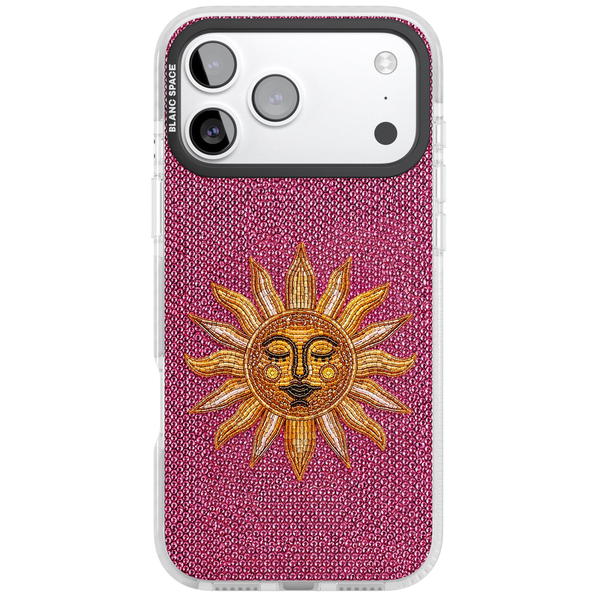 Beaded Sun iPhone 17 Pro Max Impact Clear Phone Case front