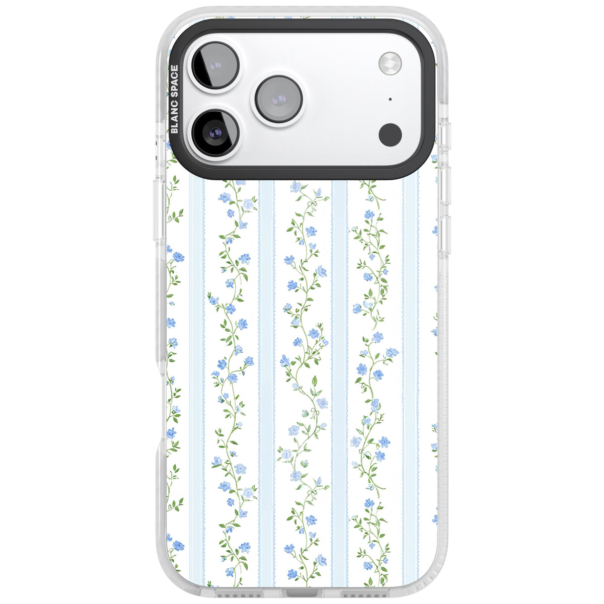Bluebell Vine iPhone 17 Pro Max Impact Clear Phone Case front