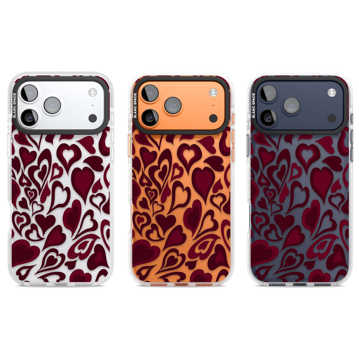 Amour coquette iPhone case | Black Impact case for iPhone 17 Pro, iPhone 17 Pro Max