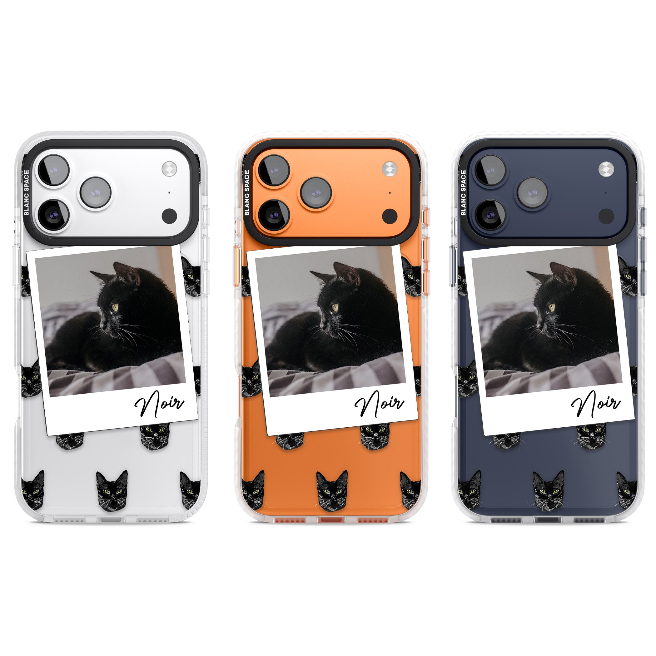 Personalised Bombay Cat Photo iPhone 17 Pro Impact Clear Phone Case APT Impact Protection