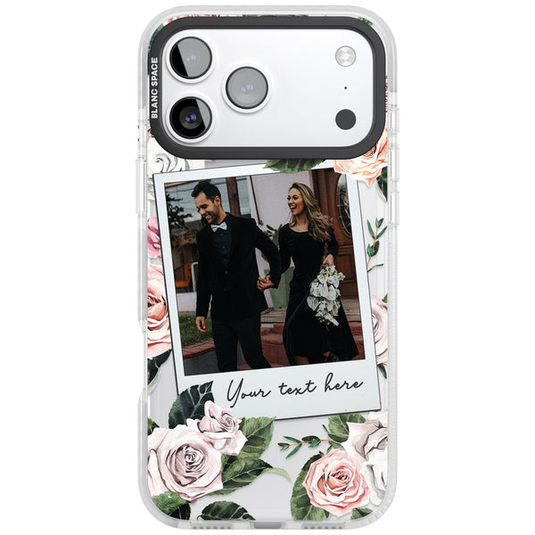 Personalised Floral Polaroid