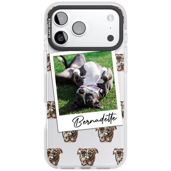 Personalised Staffordshire Bull Terrier Instant Camera Photo
