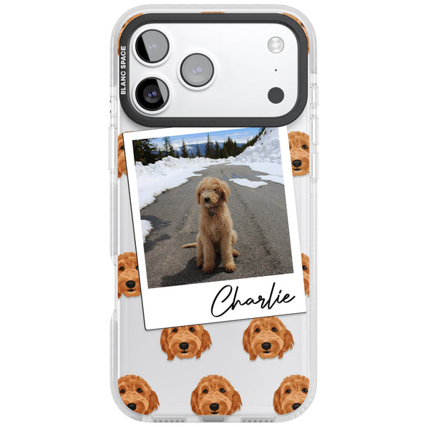 Personalised Golden Doodle Dog Photo
