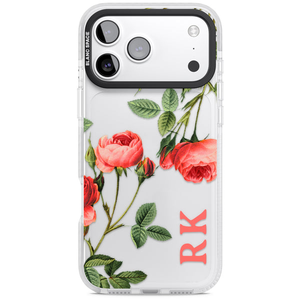 Personalised Vintage Floral Rose