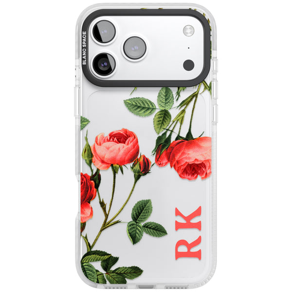 Personalised Vintage Floral Rose