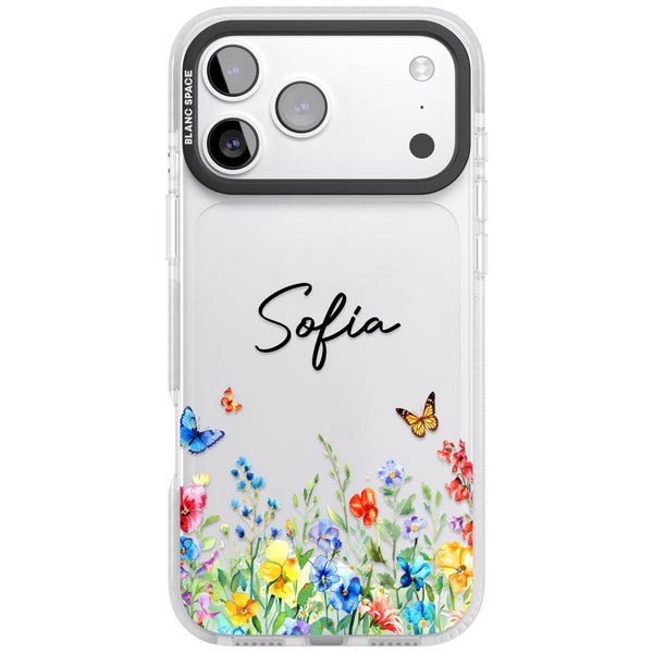 Personalised Buterflies Wildflowers