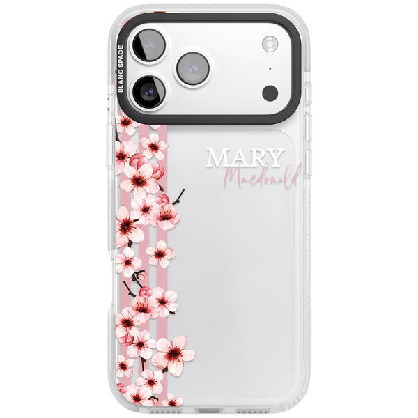 Personalised Cherry Blossom Stripe