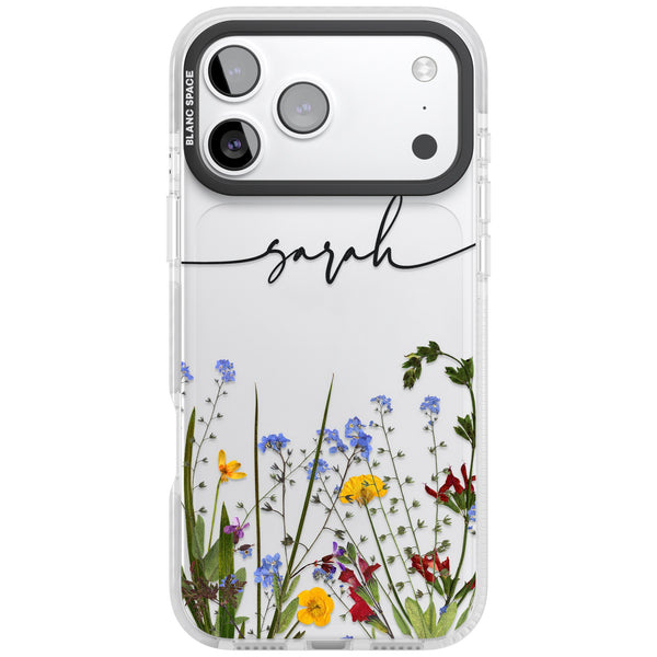 Personalised Wildflower Script