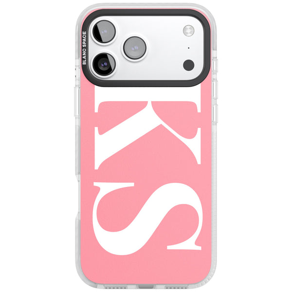 Personalised White & Pink Letters