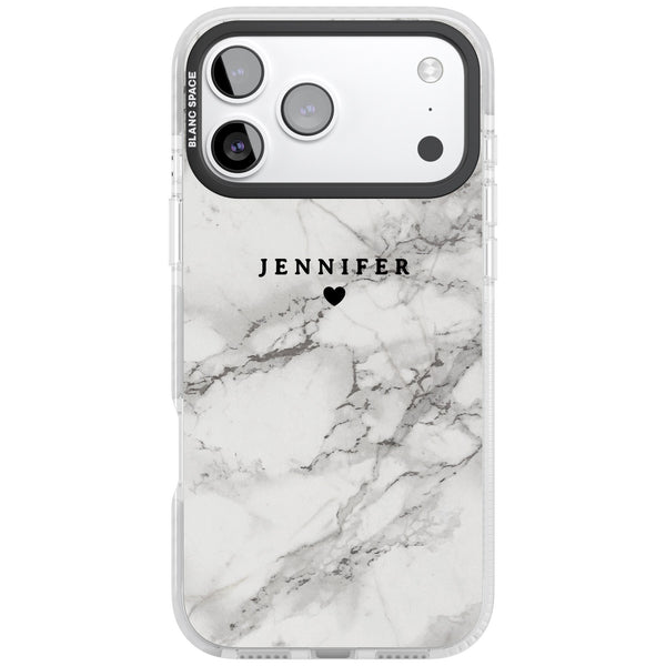 Personalised Classic Grey Marble
