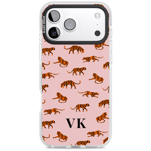 Personalised Pink Safari Tiger Pattern