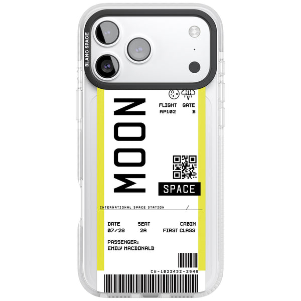 Personalised Moon Travel Ticket