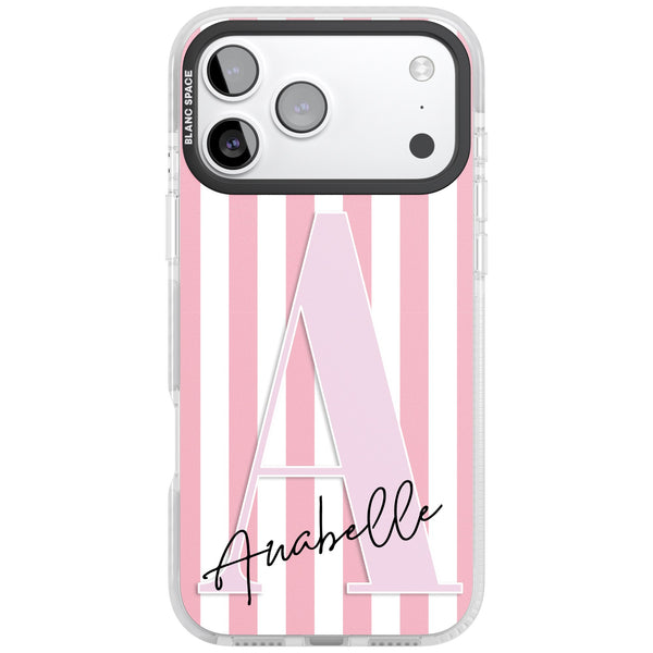 Personalised Soft Pink Stripes