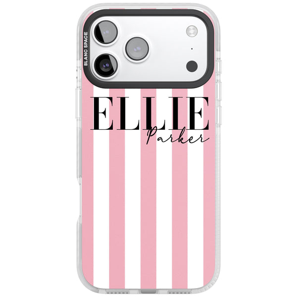 Personalised Pink Stripes
