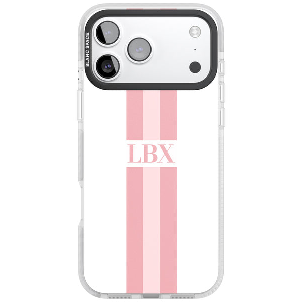 Personalised Minimal Pink Stripe