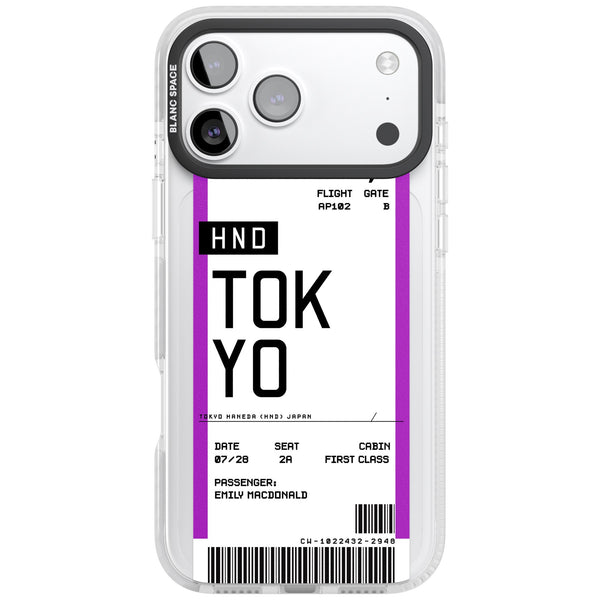 Personalised Tokyo Boarding Pass