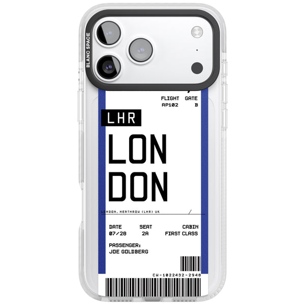 Personalised London Boarding Pass