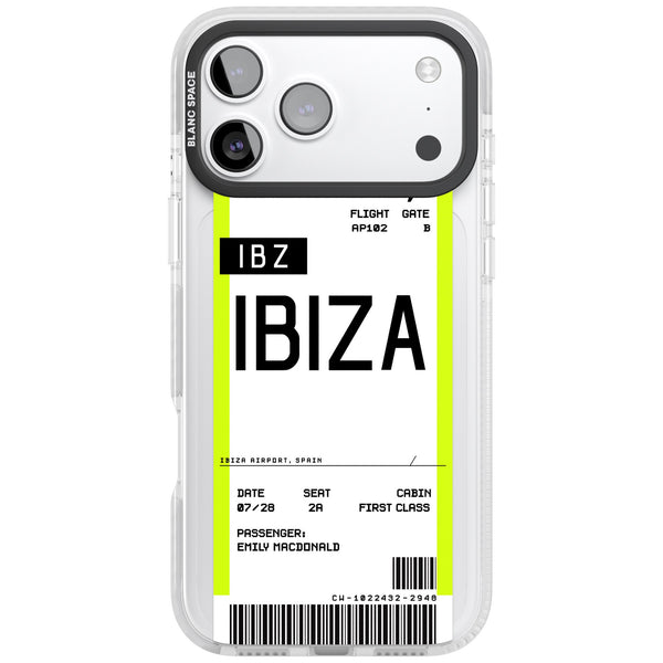 Personalised Ibiza Boarding Pass