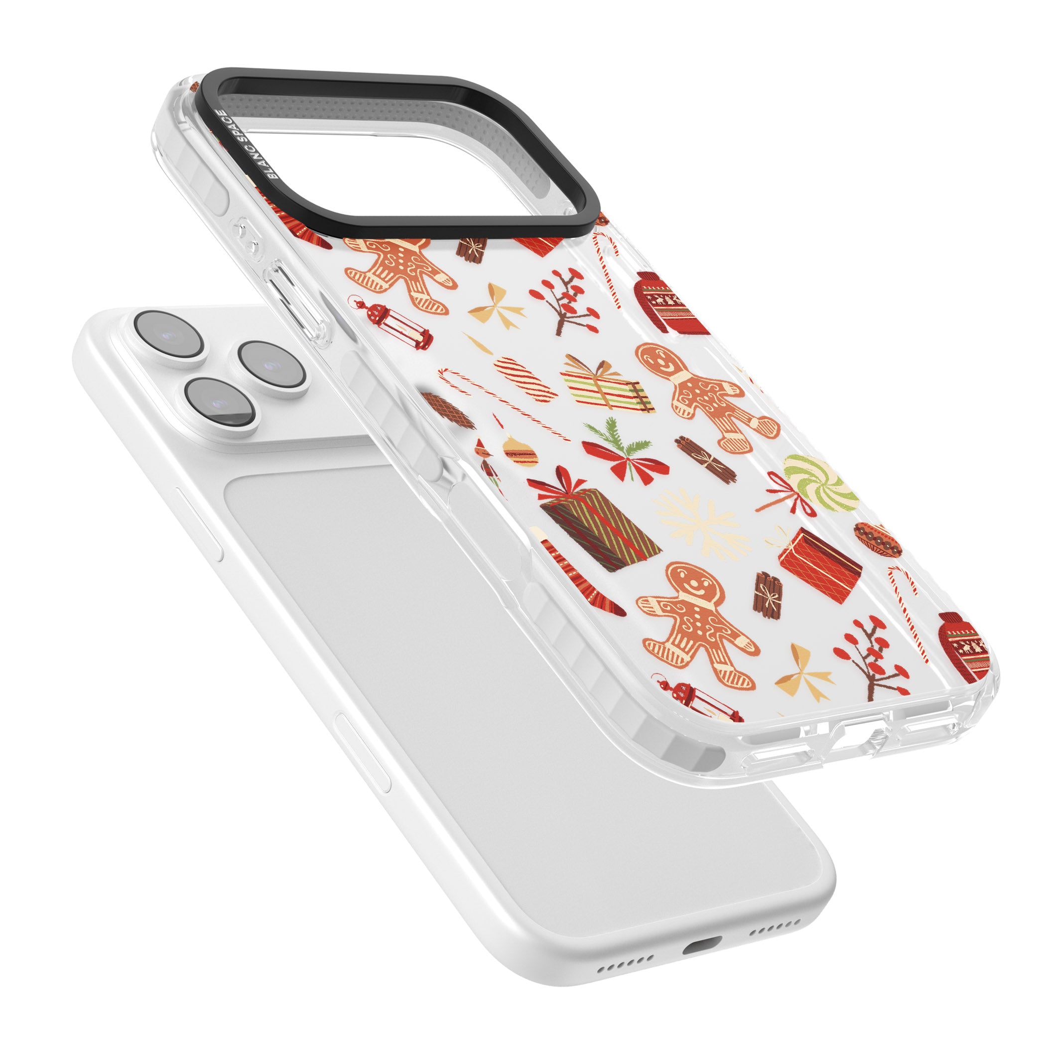 Christmas Assortments iPhone 17 Pro Impact Clear Phone Case Colours