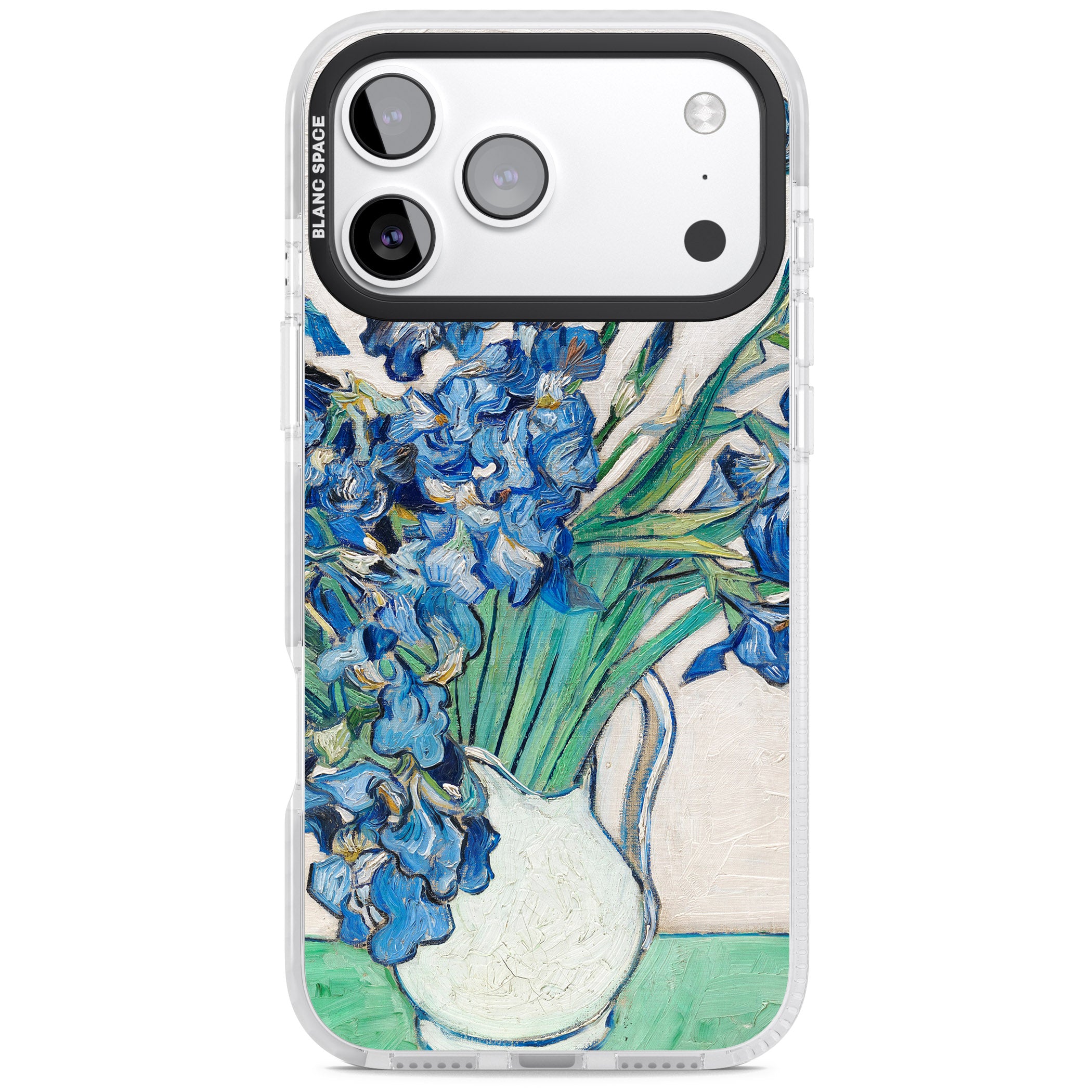 Irises By Vincent Van Gogh iPhone 17 Pro Impact Clear Phone Case
