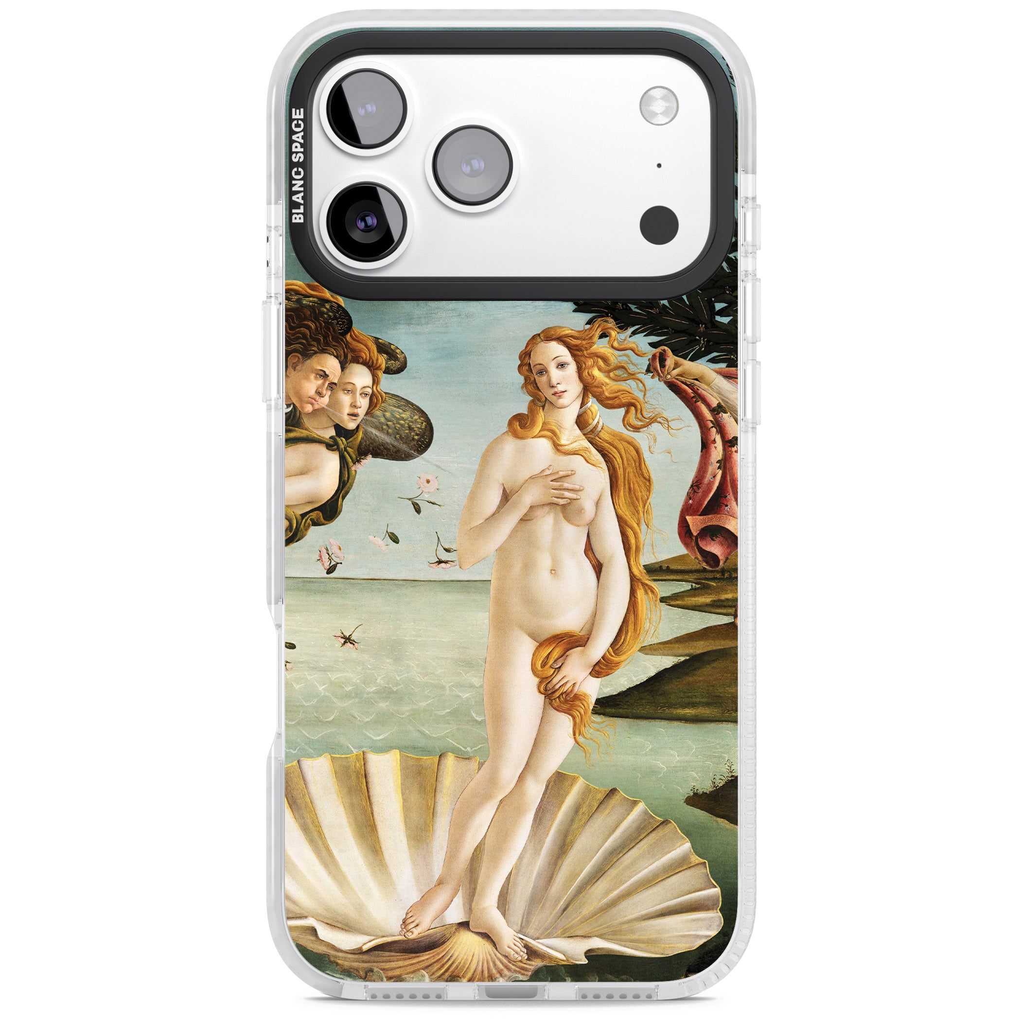 The Birth of Venus - Sandro Botticelli iPhone 17 Pro Impact Clear Phone Case