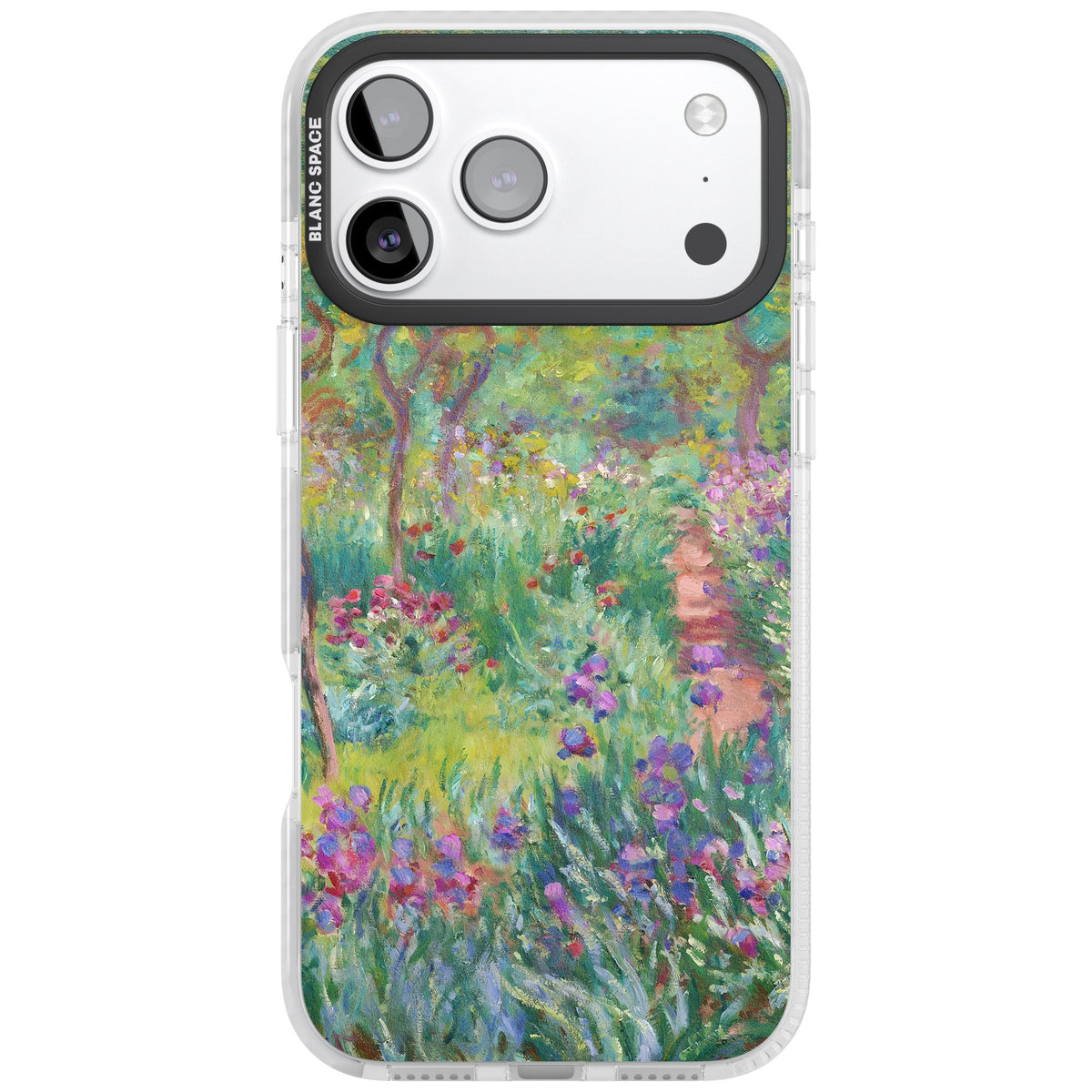 Garden in Giverny iPhone 17 Pro Max Impact Clear Phone Case front