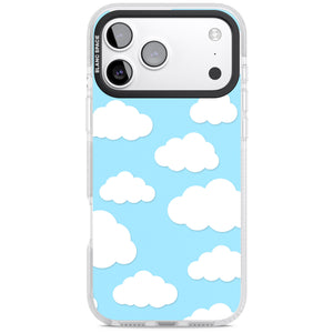 Blue Sky & Clouds Pattern