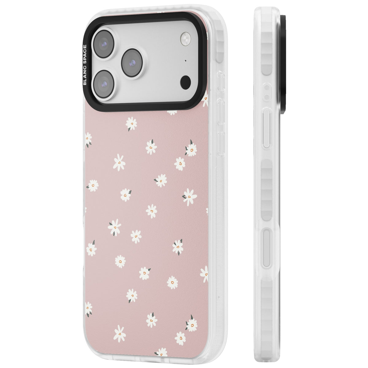 Rosewater Fields iPhone 17 Pro Max Impact Clear Phone Case side