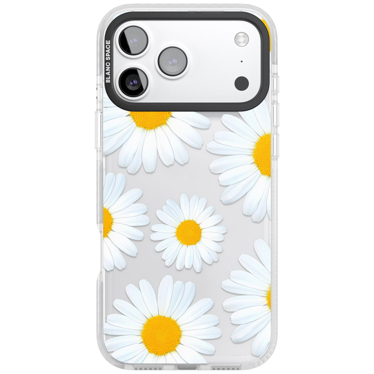 Summer Daisy iPhone 17 Pro Max Impact Clear Phone Case front