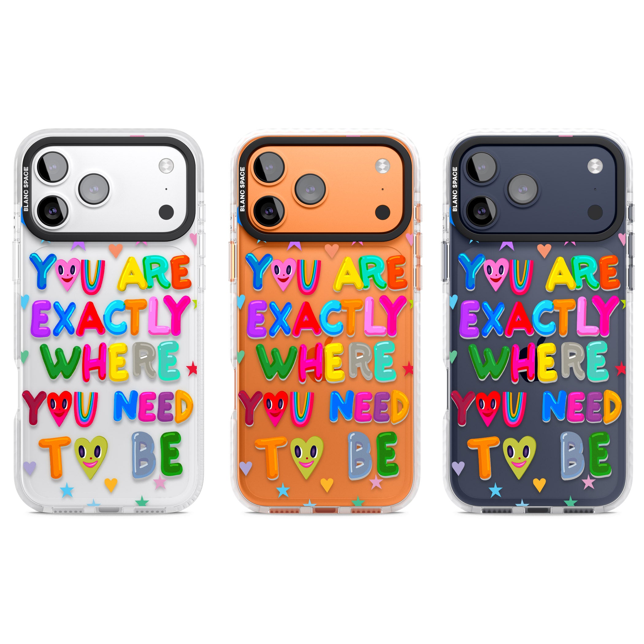 Exactly Where You Need To Be iPhone 17 Pro Impact Clear Phone Case APT Impact Protection