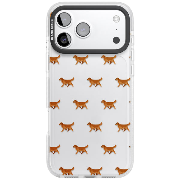 Golden Retriever Dog Pattern Clear