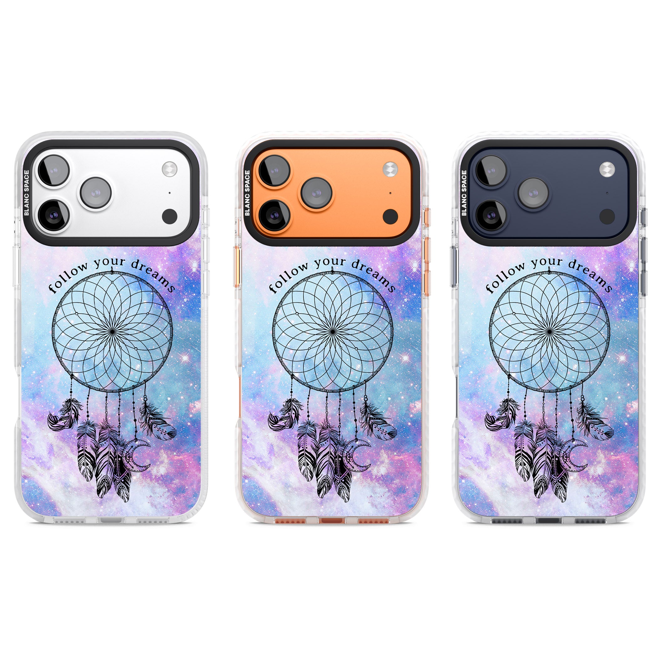 Galaxy Dreamcatcher iPhone 17 Pro Impact Clear Phone Case APT Impact Protection