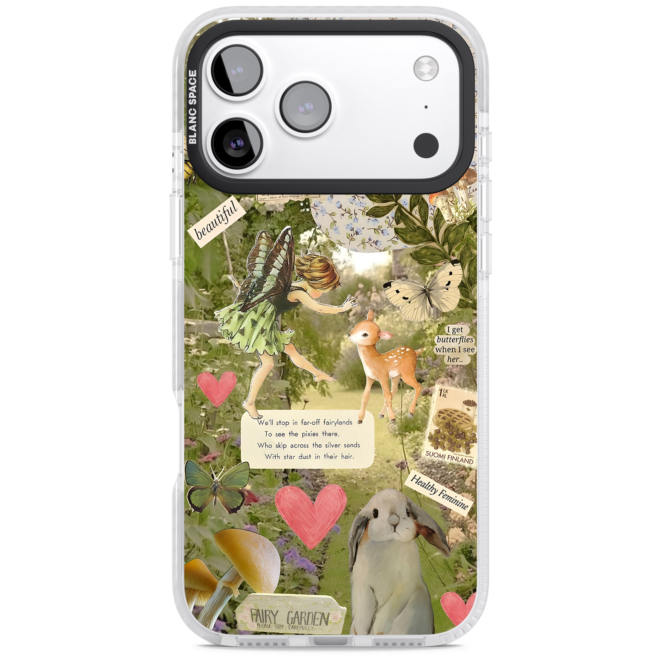 Soft Fairy iPhone 17 Pro Impact Clear Phone Case