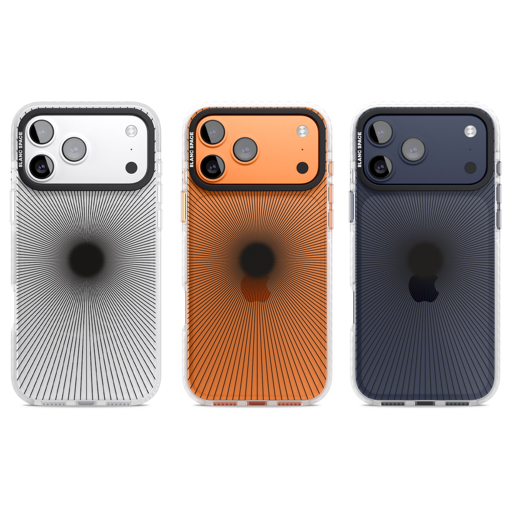 Sunburst iPhone 17 Pro Impact Clear Phone Case APT Impact Protection