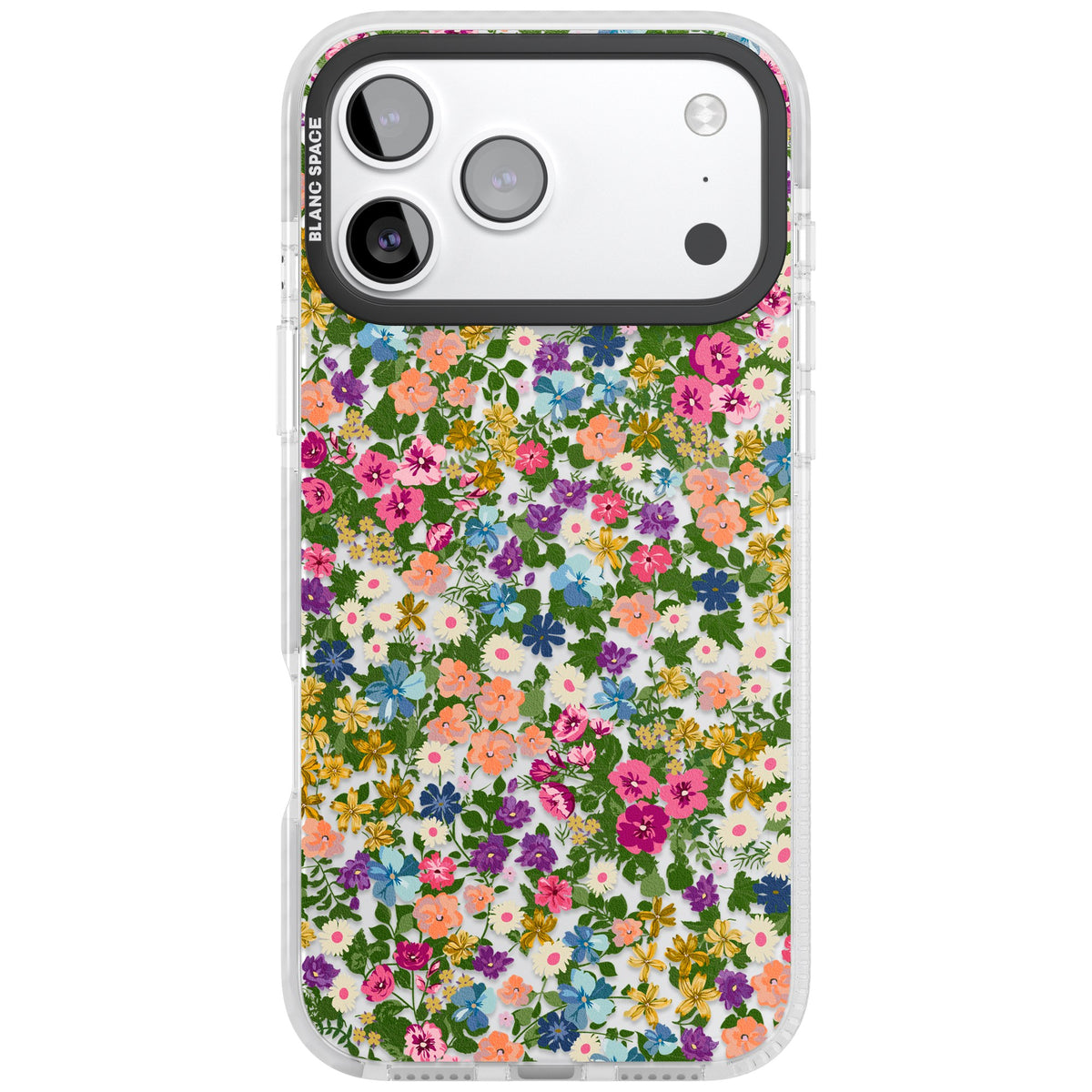 Tuscan Meadow iPhone 17 Pro Max Impact Clear Phone Case front