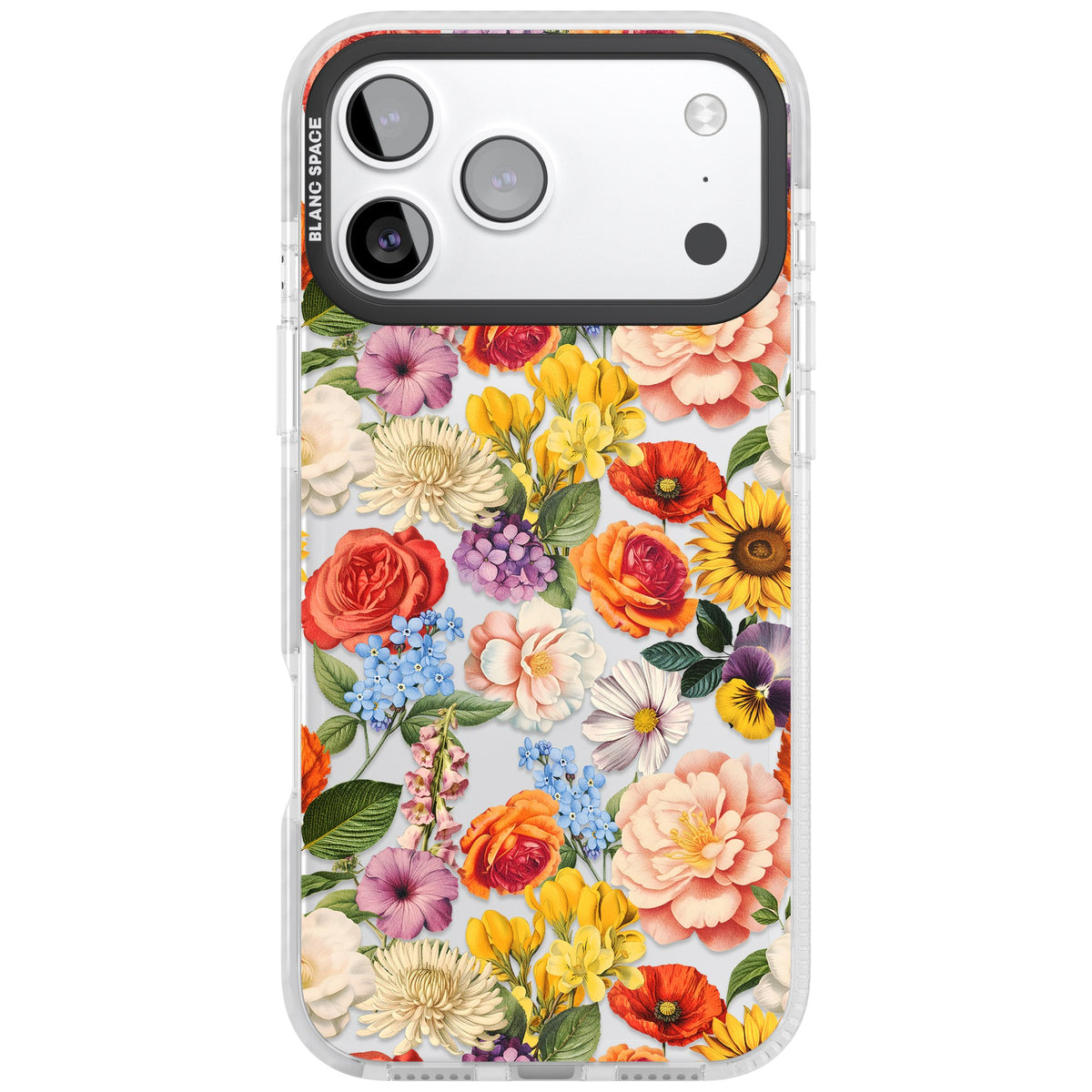 Bloom Basket iPhone 17 Pro Max Impact Clear Phone Case front