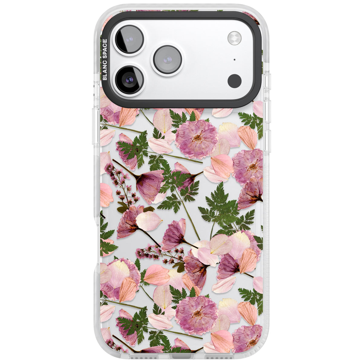 Blossom Archive iPhone 17 Pro Max Impact Clear Phone Case front