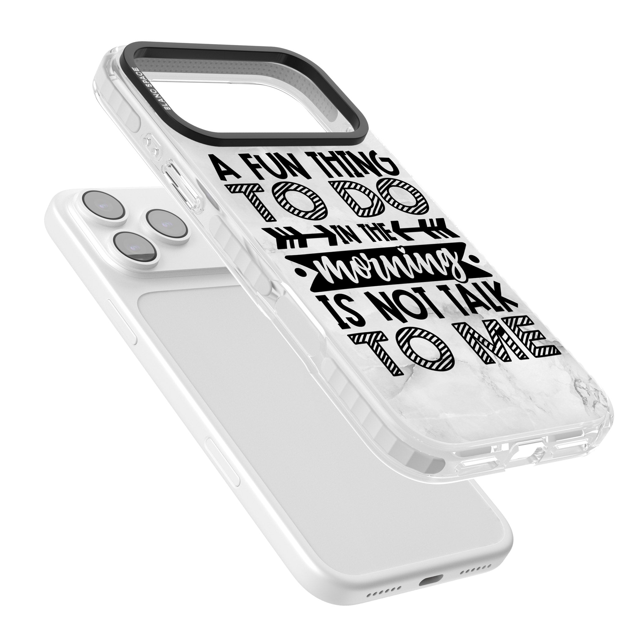 A Fun Thing To Do iPhone 17 Pro Impact Clear Phone Case Colours