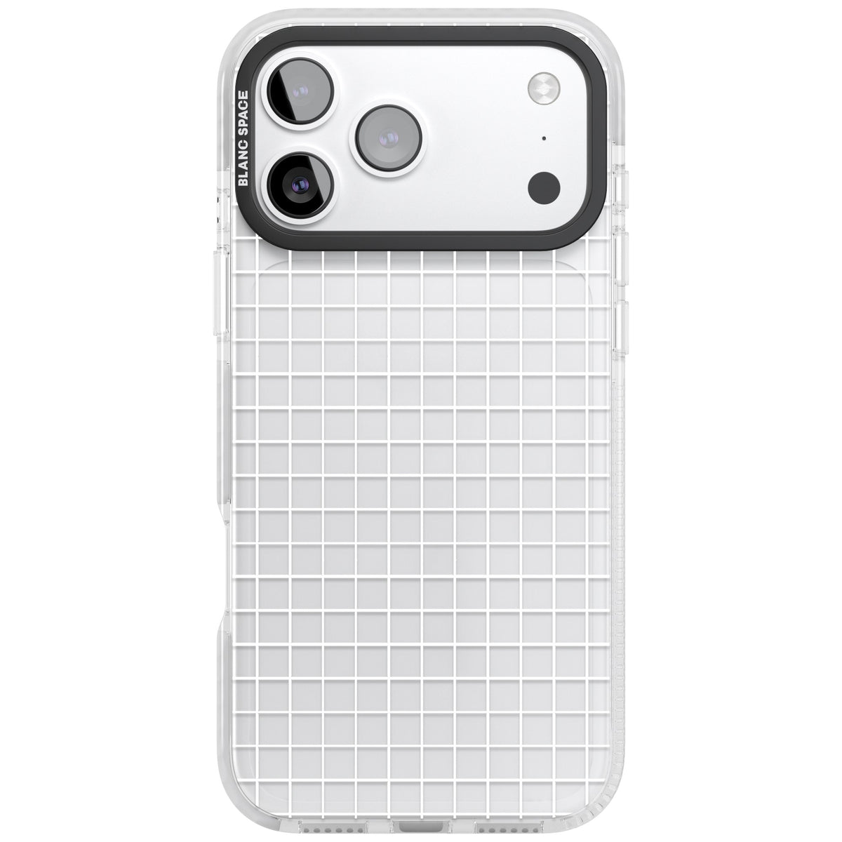 Arctic Mesh iPhone 17 Pro Max Impact Clear Phone Case front