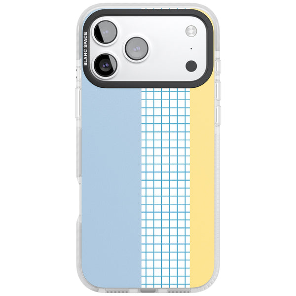 Abstract Grid Blue & Yellow