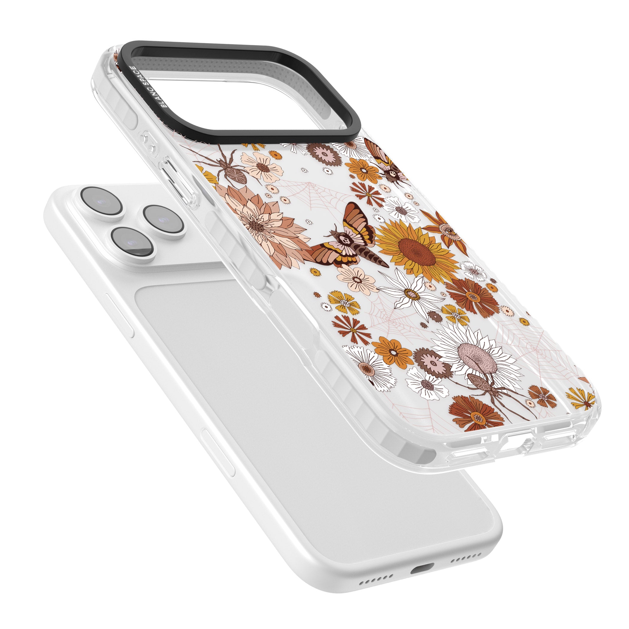 Halloween Wildlife iPhone 17 Pro Impact Clear Phone Case Colours