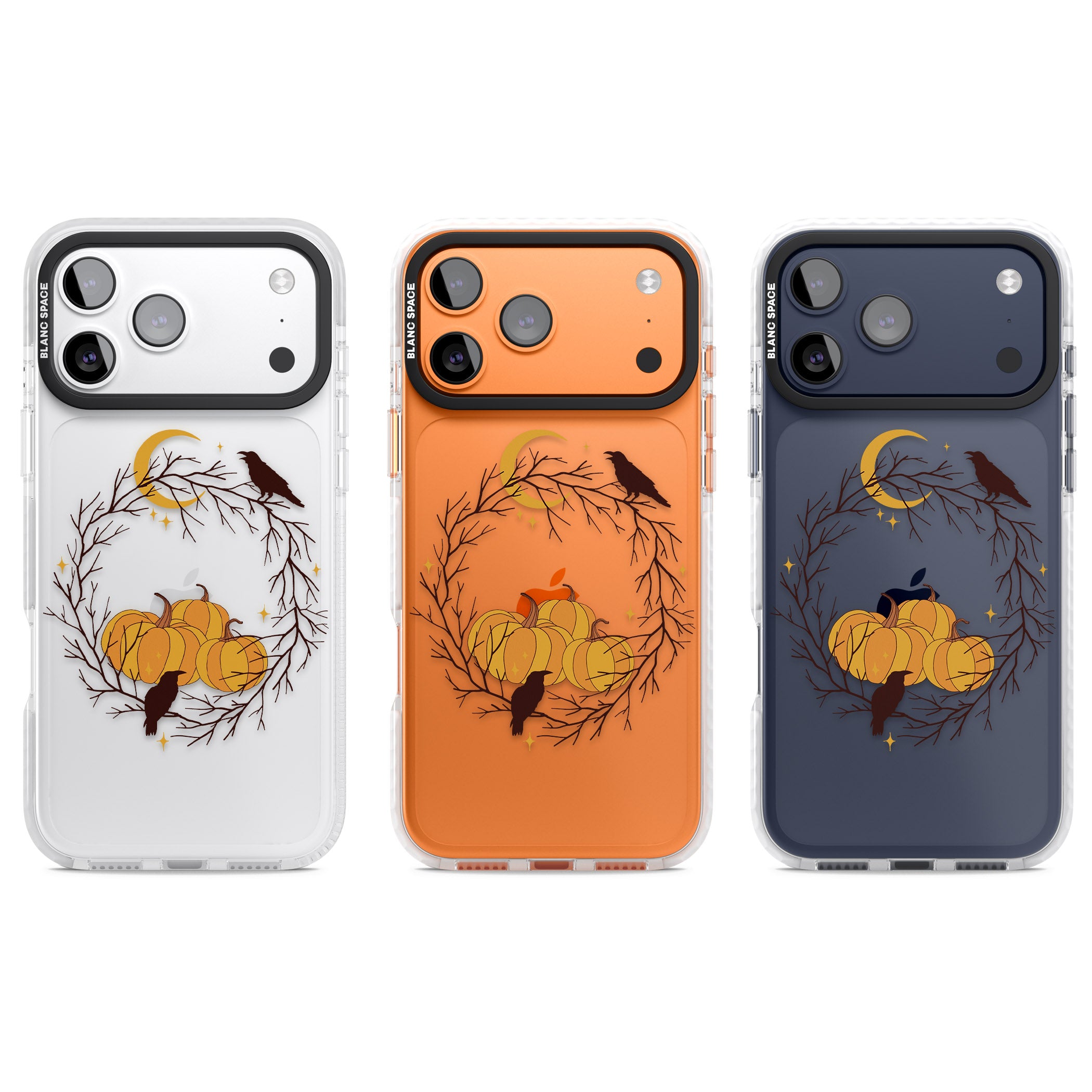 Pumpkin Patch iPhone 17 Pro Impact Clear Phone Case APT Impact Protection