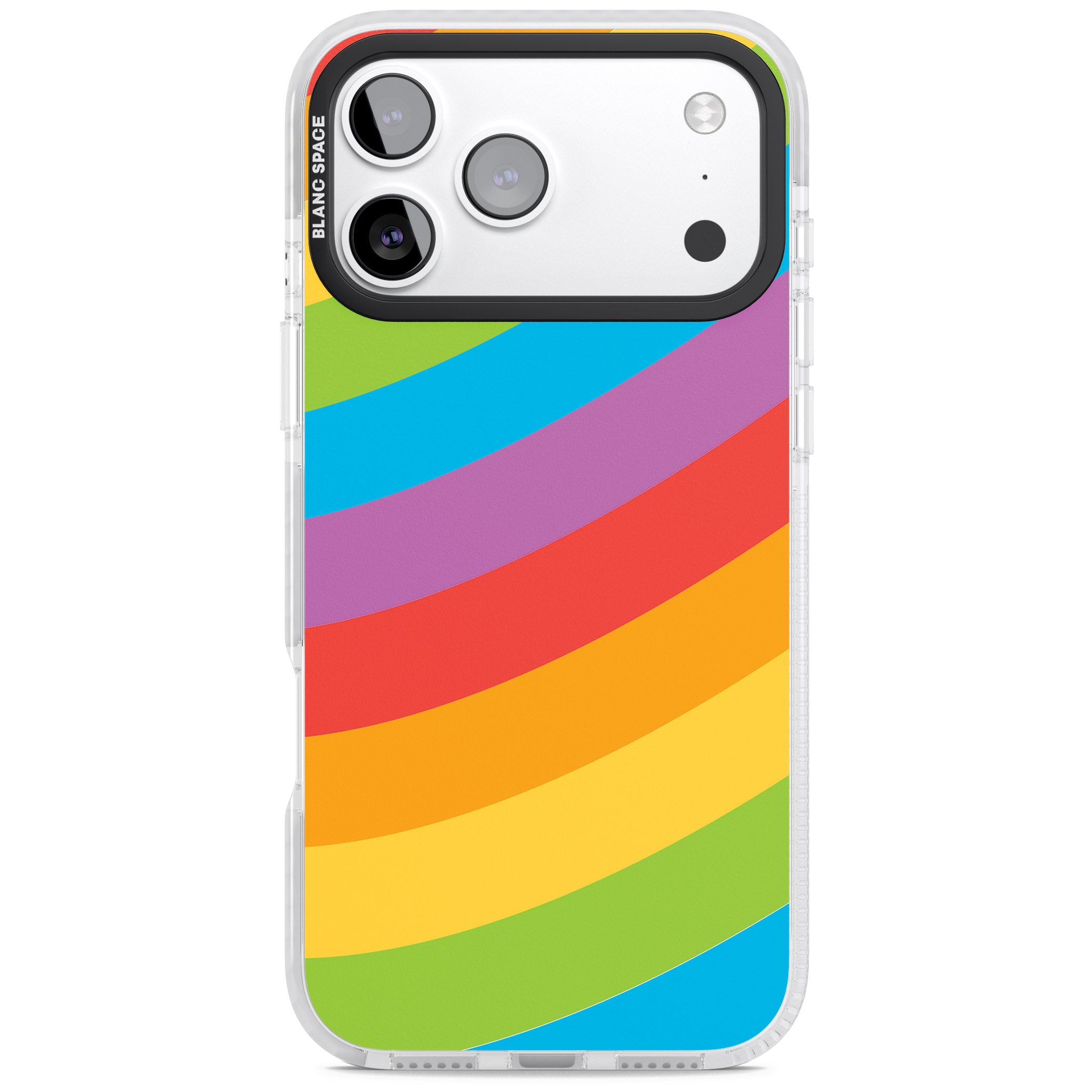 Lucky Rainbow iPhone 17 Pro Impact Clear Phone Case