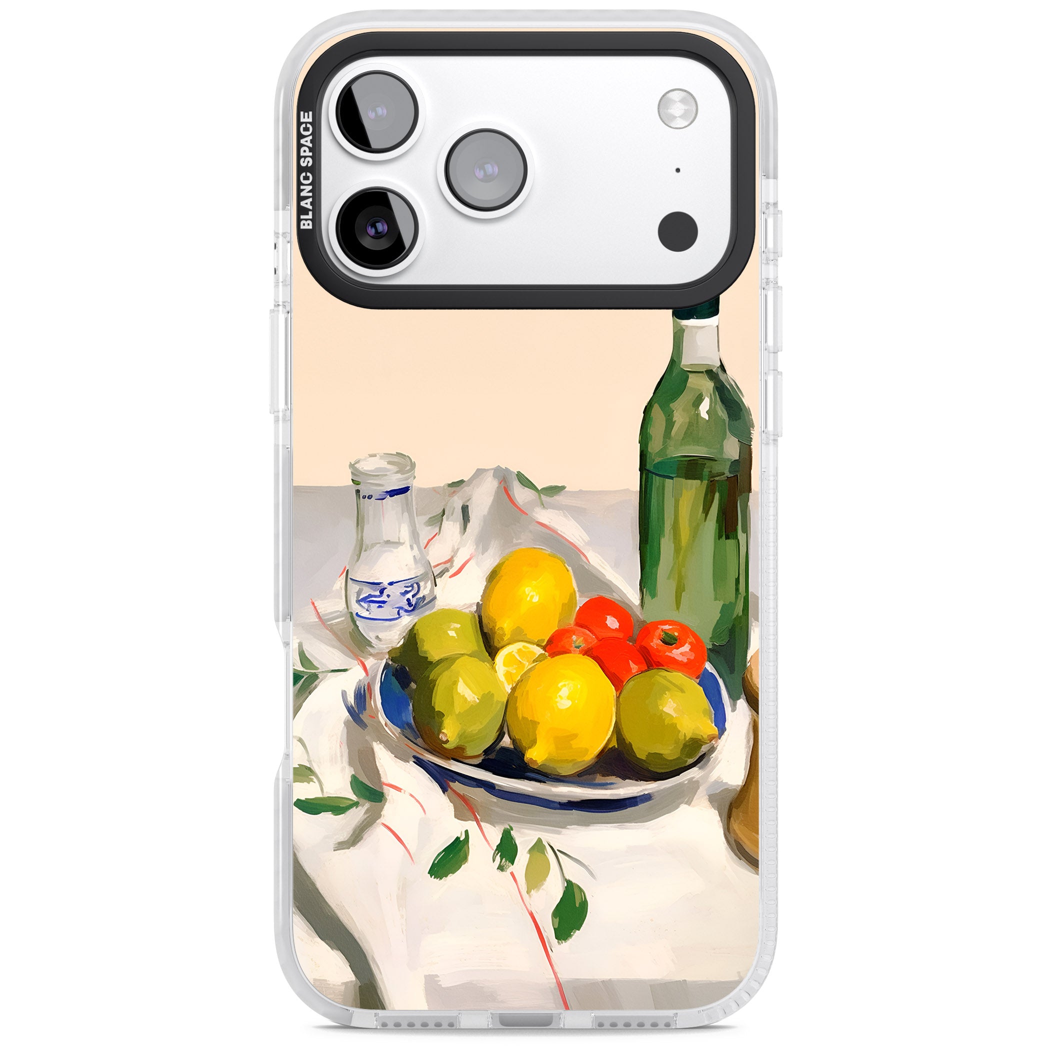 Mediterranean Fruit Salad iPhone 17 Pro Impact Clear Phone Case
