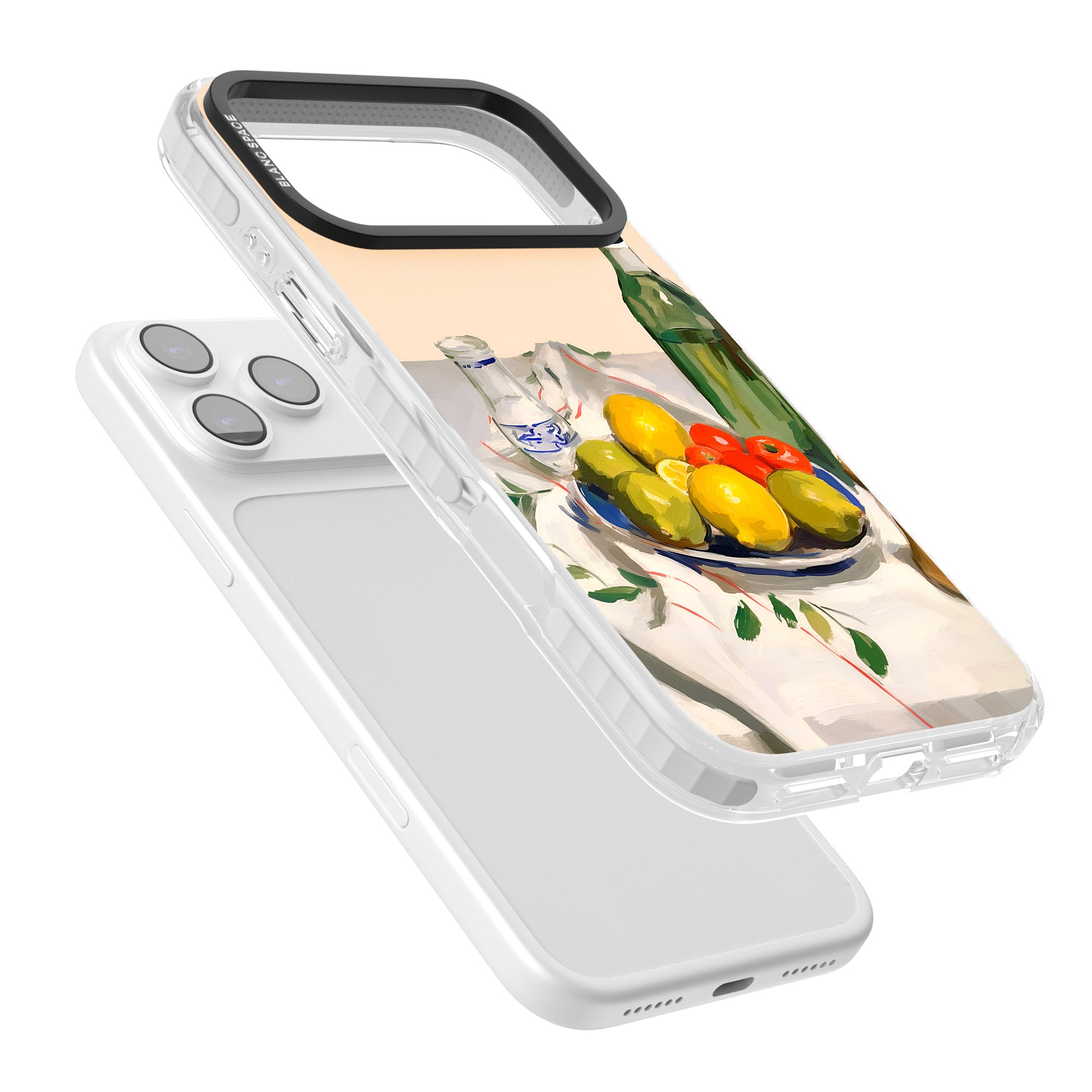 Mediterranean Fruit Salad iPhone 17 Pro Impact Clear Phone Case Colours