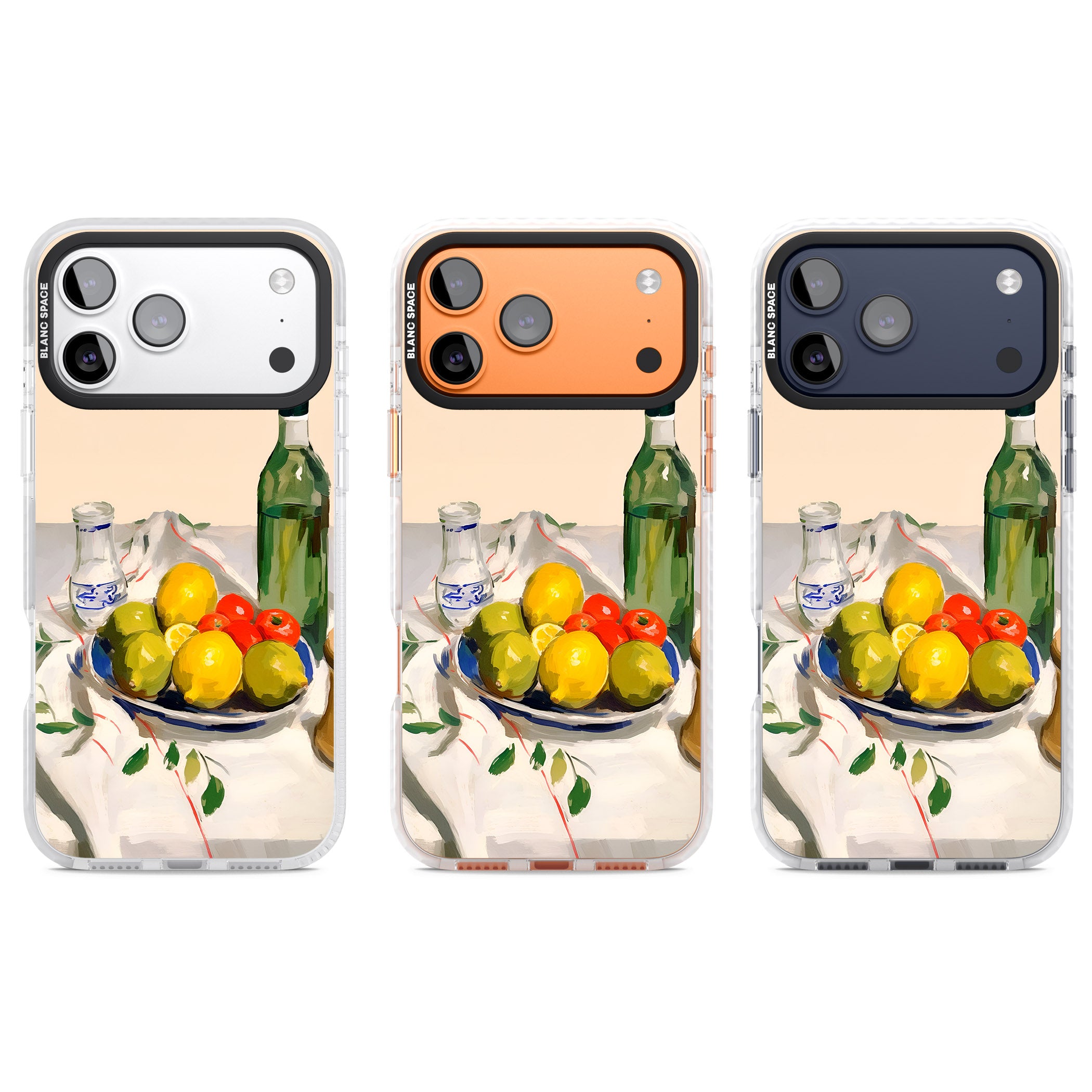 Mediterranean Fruit Salad iPhone 17 Pro Impact Clear Phone Case APT Impact Protection