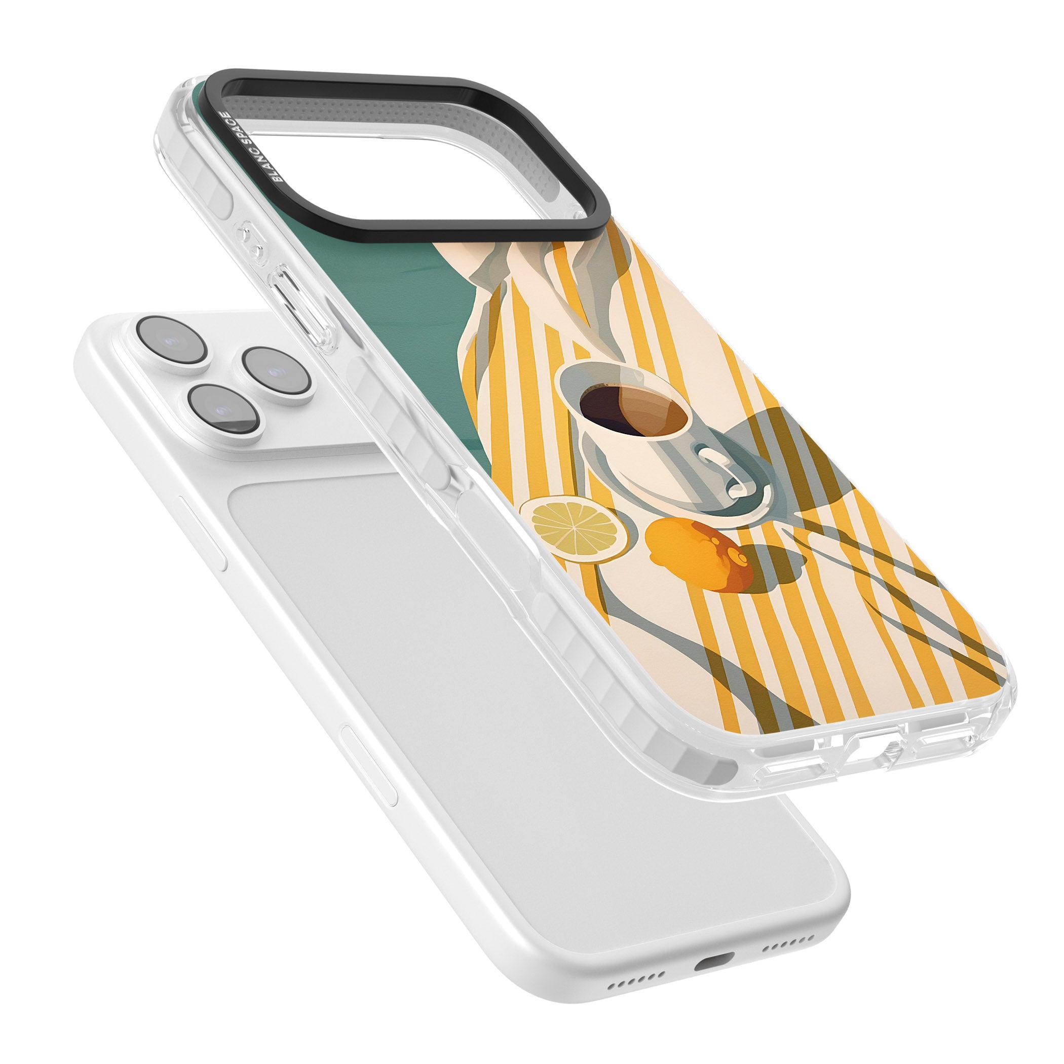 Morning Picnic iPhone 17 Pro Impact Clear Phone Case Colours