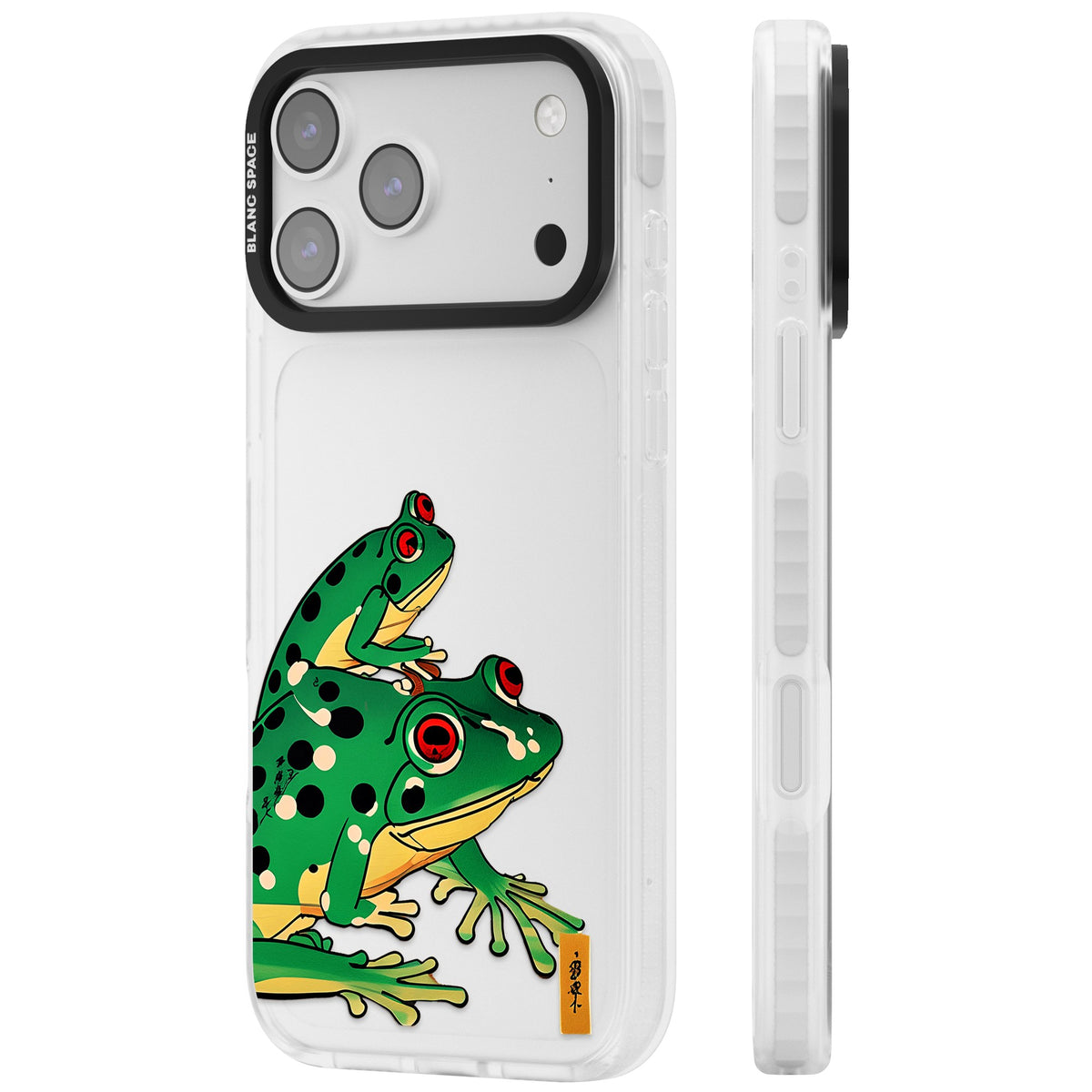 Jade Leap iPhone 17 Pro Max Impact Clear Phone Case side