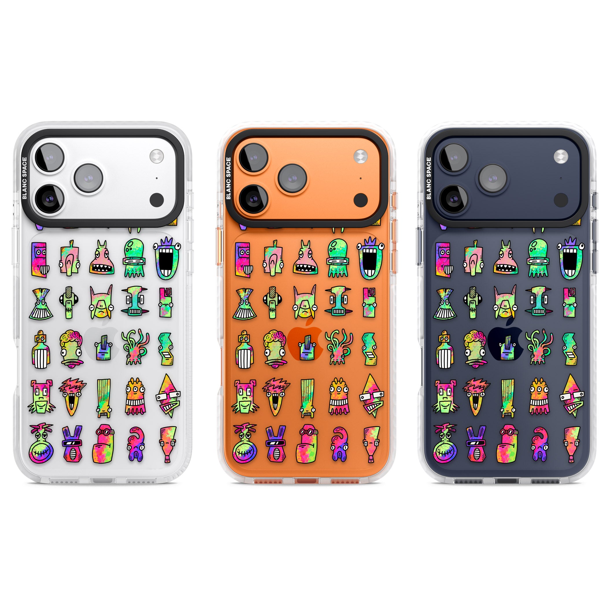 Splashy Friends iPhone 17 Pro Impact Clear Phone Case APT Impact Protection