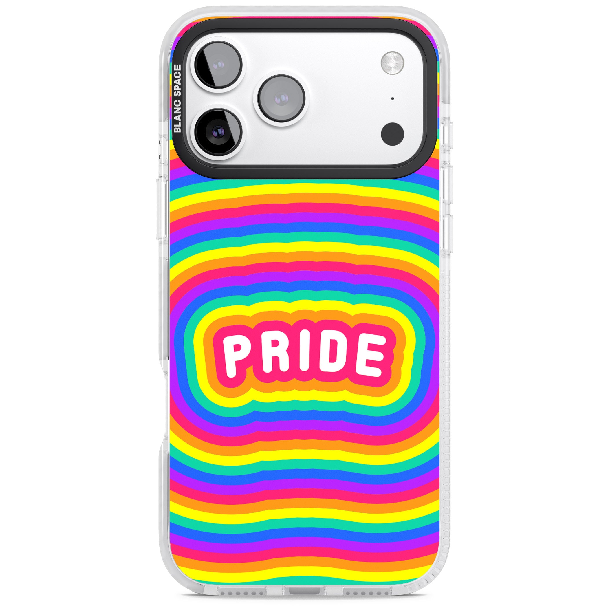 Pride iPhone 17 Pro Impact Clear Phone Case